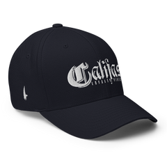 Califas Fitted Hat Navy Blue - Loyalty Vibes