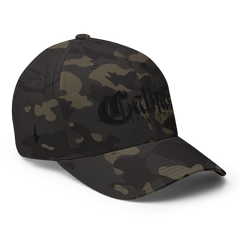 Califas Fitted Hat Urban Camo Black - Loyalty Vibes