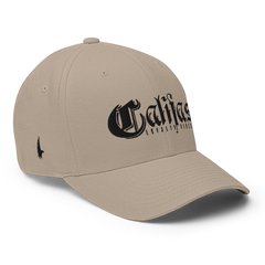 Califas Fitted Hat Sandstone Black - Loyalty Vibes