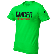 Cancer Survivor T-Shirt Green Men's - Loyalty Vibes