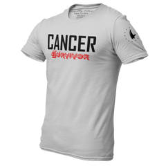 Cancer Survivor T-Shirt Heather Grey Men's - Loyalty Vibes