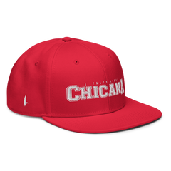 Chicana Snapback Hat Red OS - Loyalty Vibes