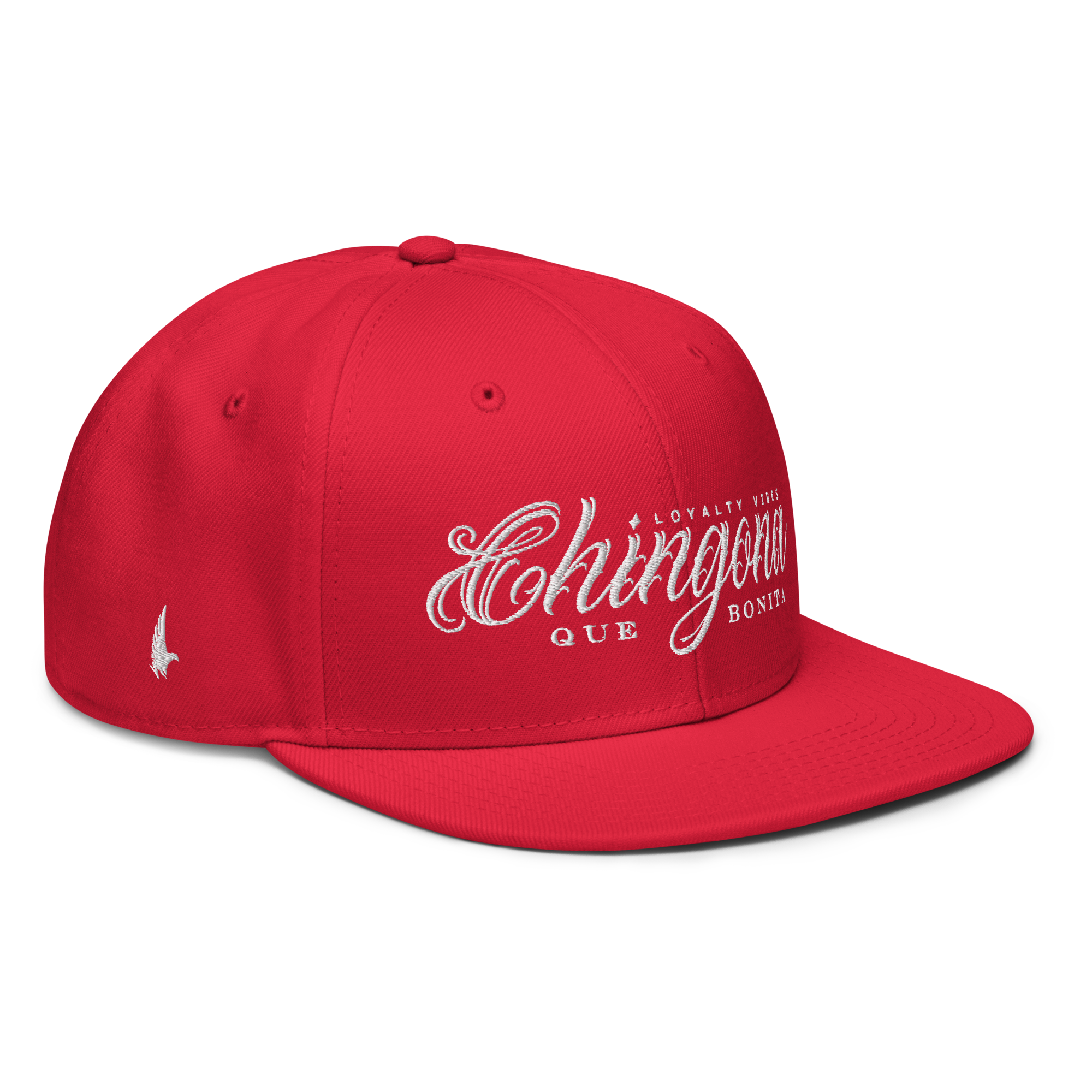 Chingona Que Bonita Snapback Hat Red OS - Loyalty Vibes