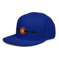 Classic Colorado Snapback Hat Blue Black OS - Loyalty Vibes
