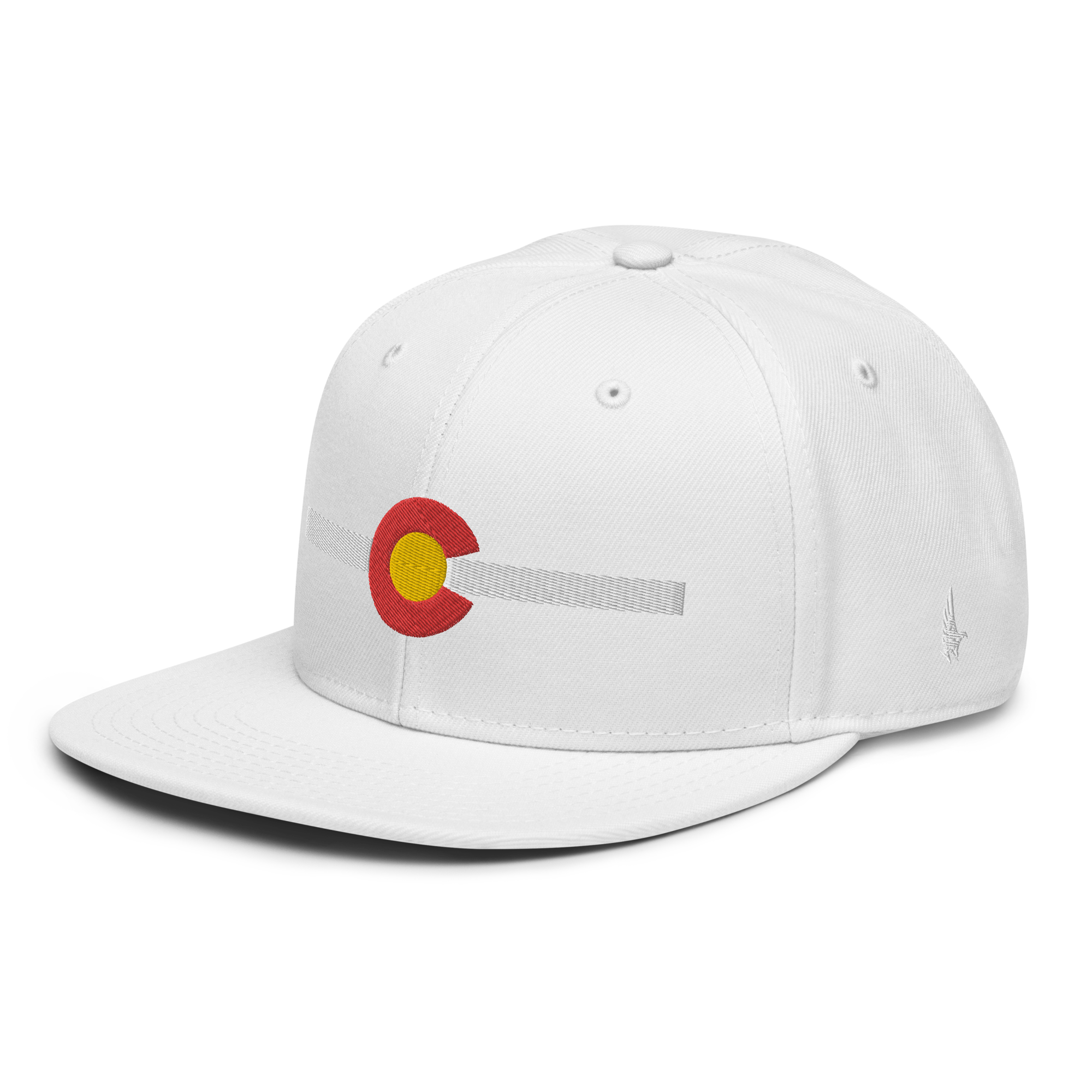 Classic Colorado Snapback Hat White White OS - Loyalty Vibes