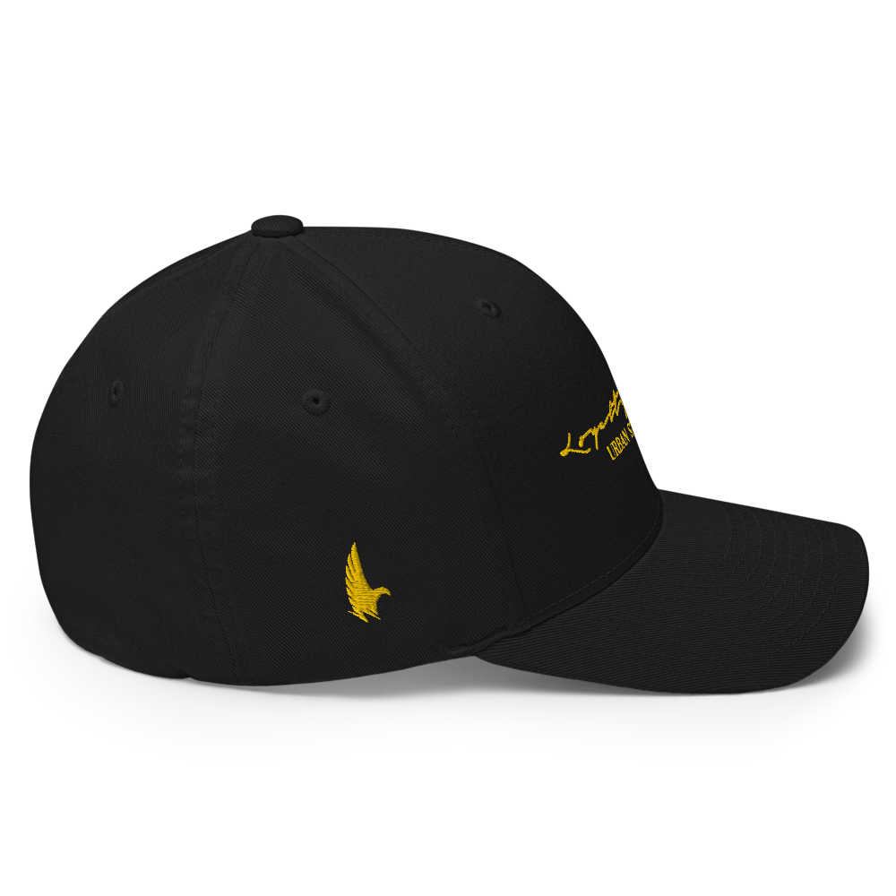 Classic Logo Fitted Hat - Loyalty Vibes