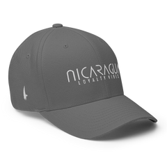 Classic Nicaragua Fitted Hat Grey Fitted - Loyalty Vibes