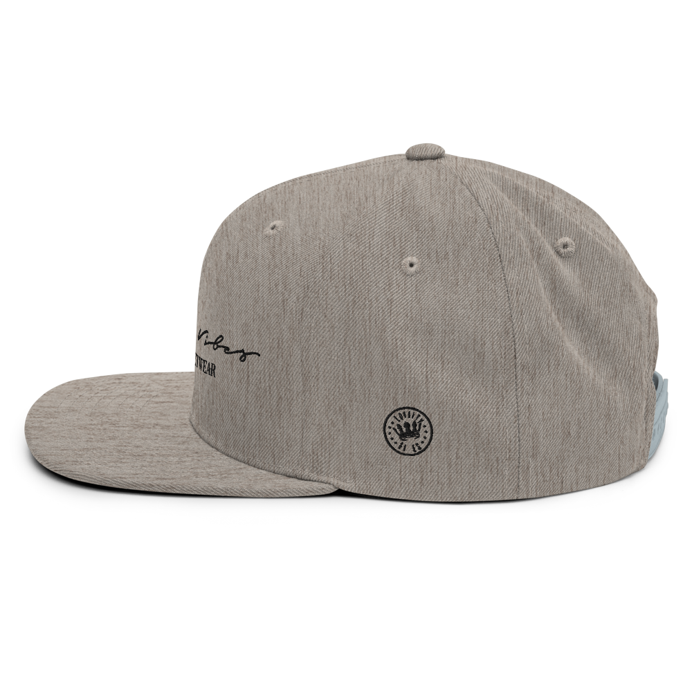 Classic Logo Snapback Hat - Loyalty Vibes