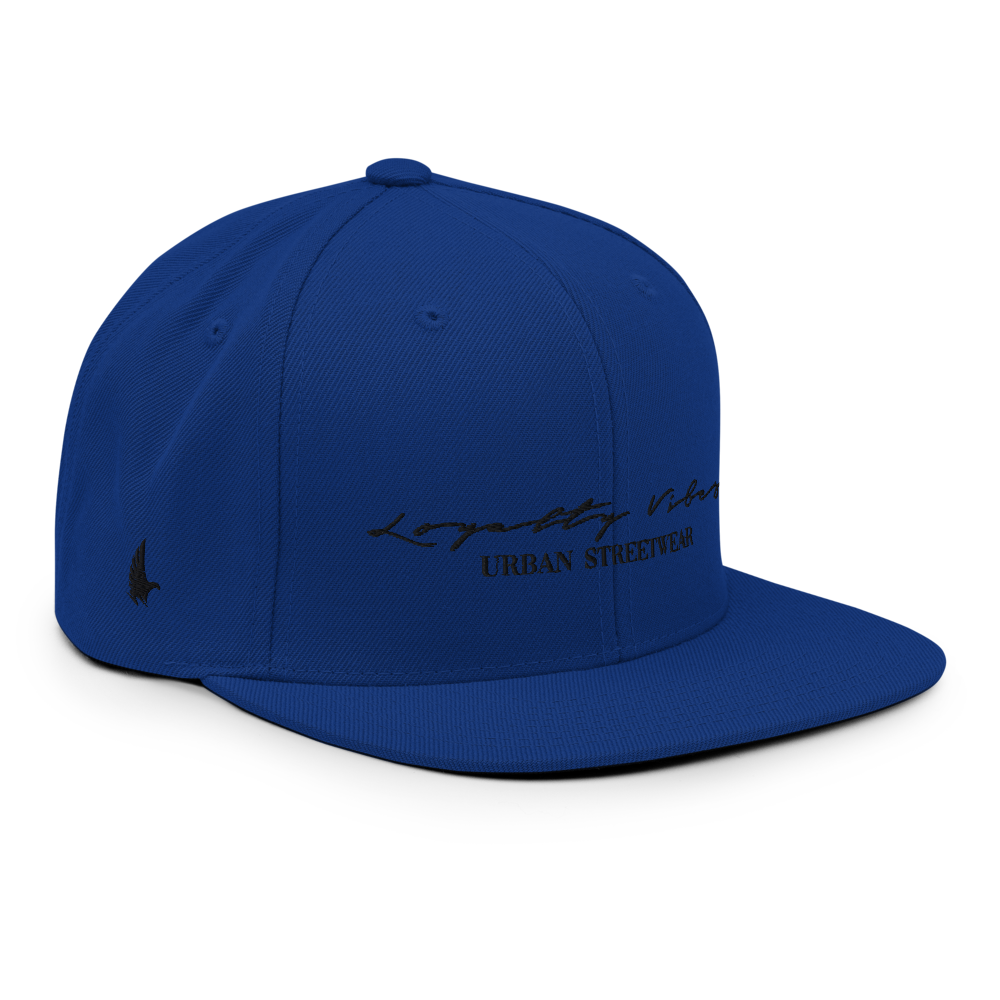 Classic Snapback Hat Blue OS - Loyalty Vibes