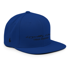 Classic Snapback Hat Blue OS - Loyalty Vibes