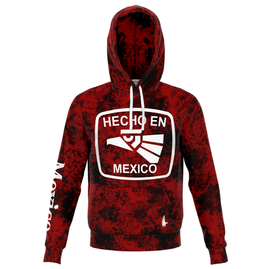 Hecho En Mexico Hoodie - Red Caribbean Red - Loyalty Vibes