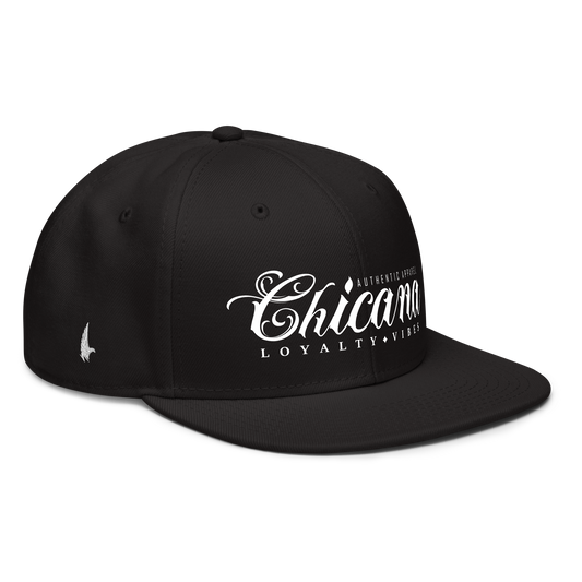 Diamond Back Chicana Snapback Hat Black OS - Loyalty Vibes