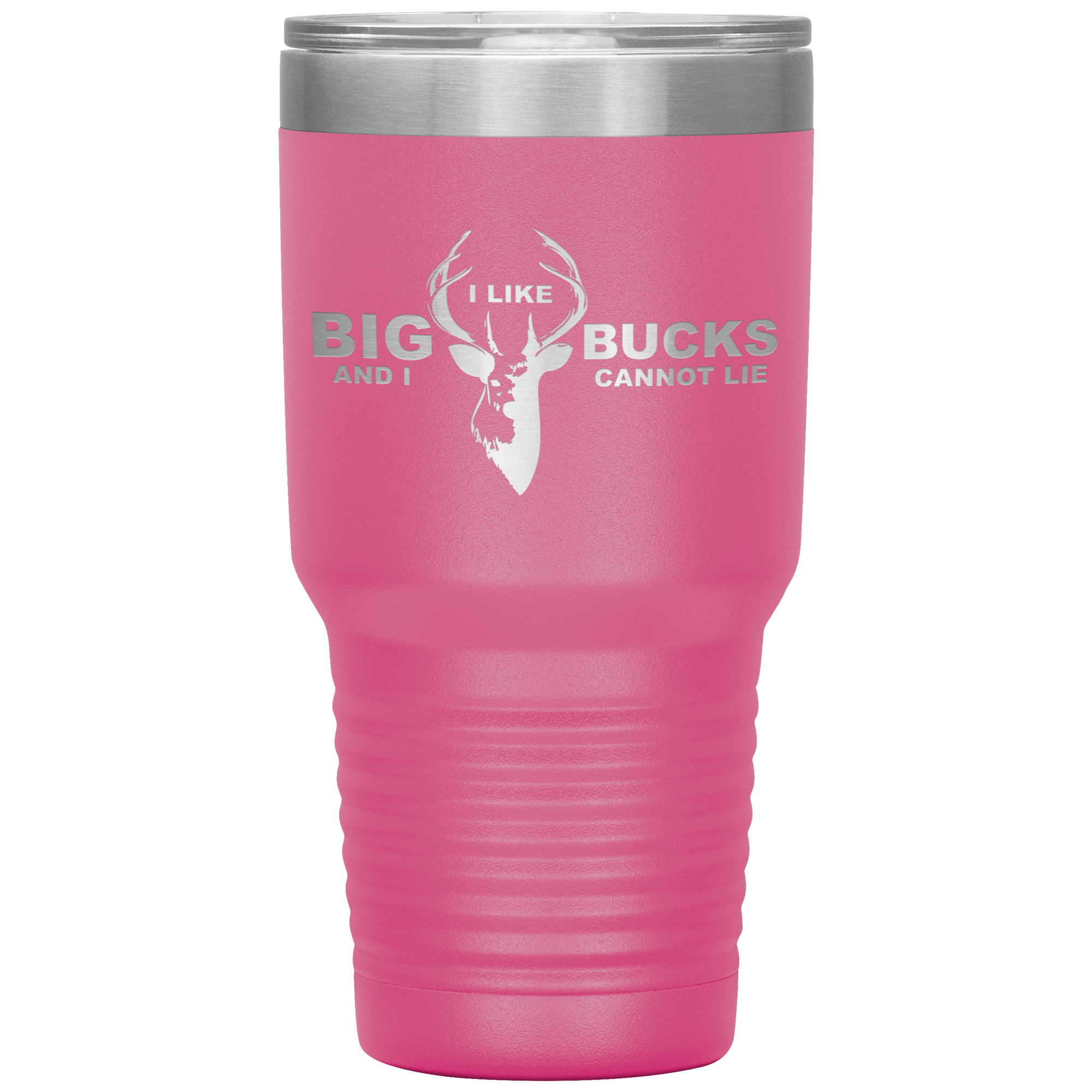 I Like Big Bucks And I Cannot Lie Tumbler Pink - Loyalty Vibes