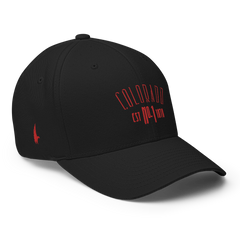Elite Colorado Fitted Hat Black - Loyalty Vibes