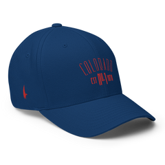 Elite Colorado Fitted Hat Blue - Loyalty Vibes