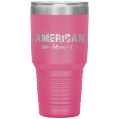 All American Mom Tumbler Pink - Loyalty Vibes