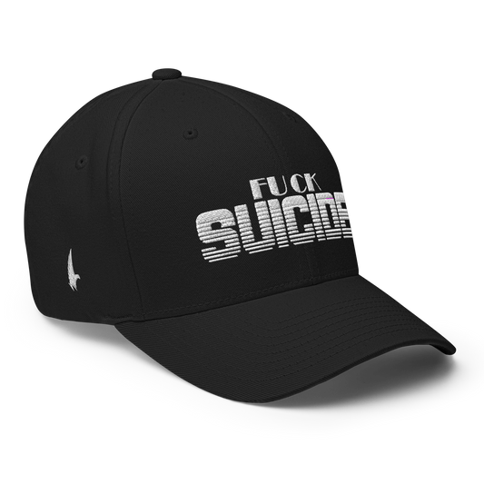 Fk Suicide Fitted Hat Black Fitted - Loyalty Vibes