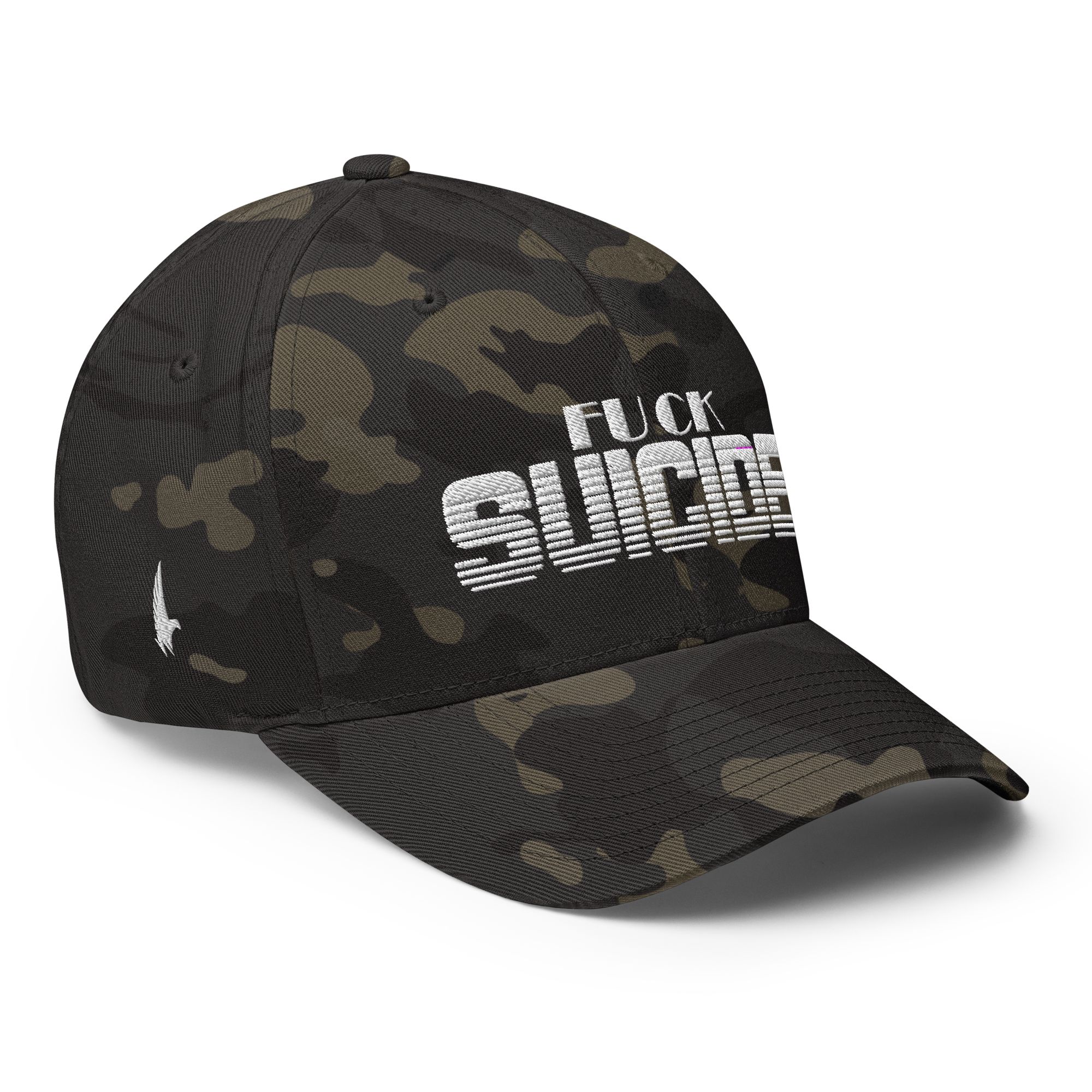 Fk Suicide Fitted Hat Urban Camo Fitted - Loyalty Vibes