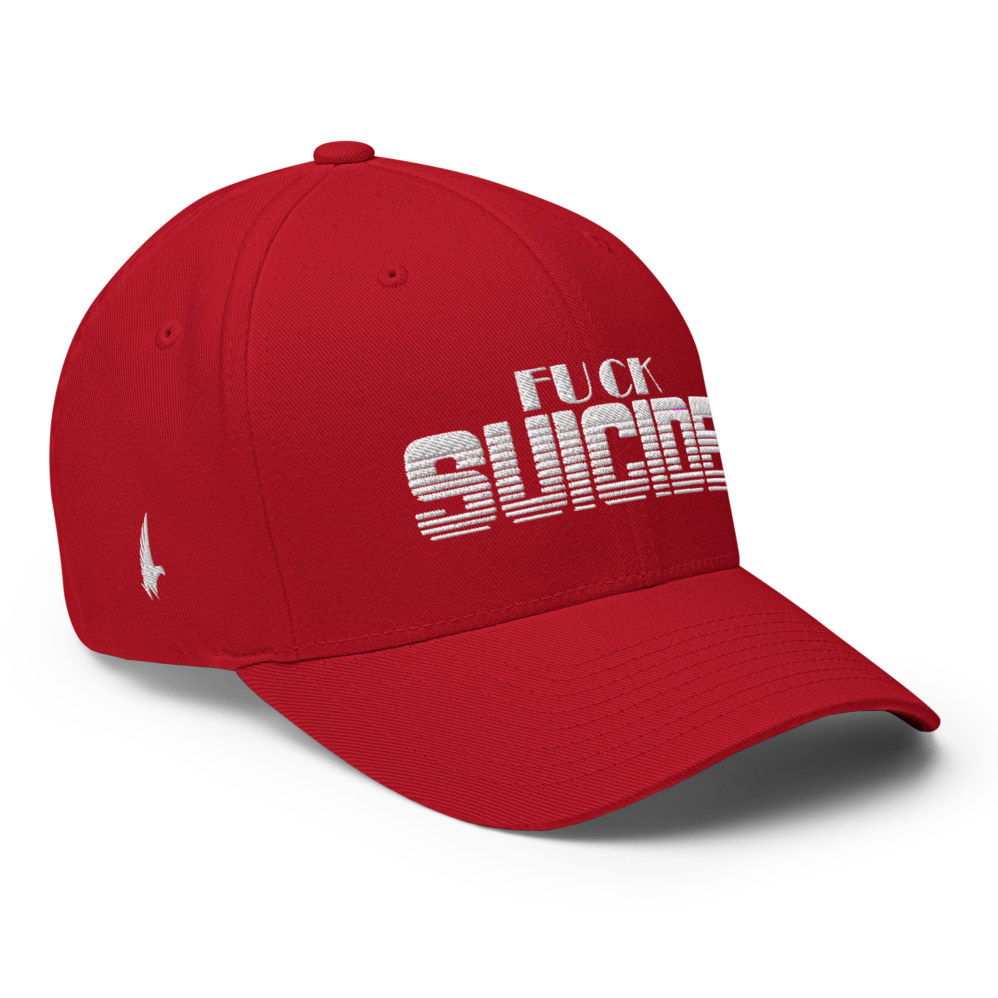 Fk Suicide Fitted Hat Red Fitted - Loyalty Vibes