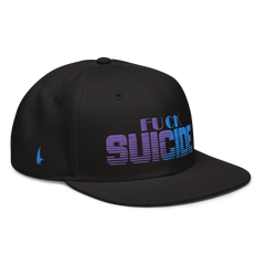 Fk Suicide Snapback Hat Black Adorn OS - Loyalty Vibes