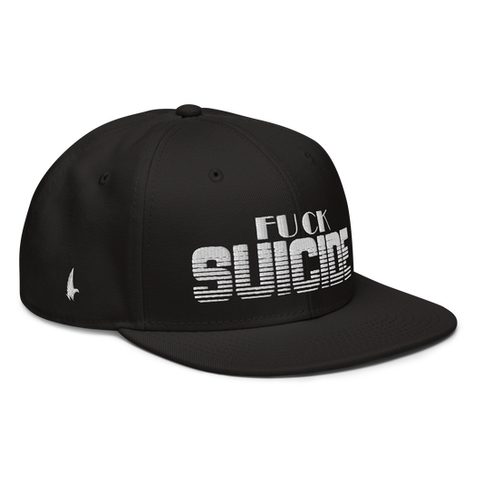 Fk Suicide Snapback Hat Black OS - Loyalty Vibes