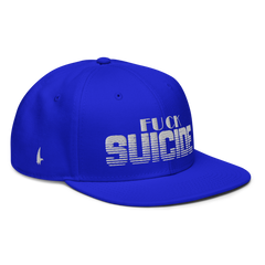 Fk Suicide Snapback Hat Blue OS - Loyalty Vibes