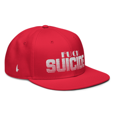 Fk Suicide Snapback Hat Red OS - Loyalty Vibes