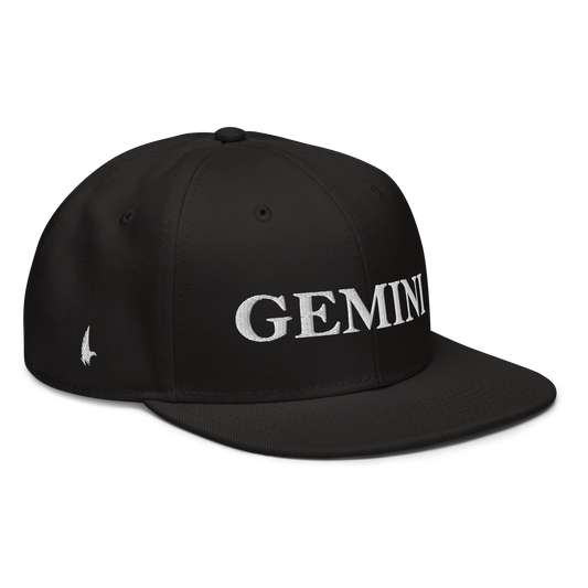 Original Gemini Snapback Hat Black OS - Loyalty Vibes