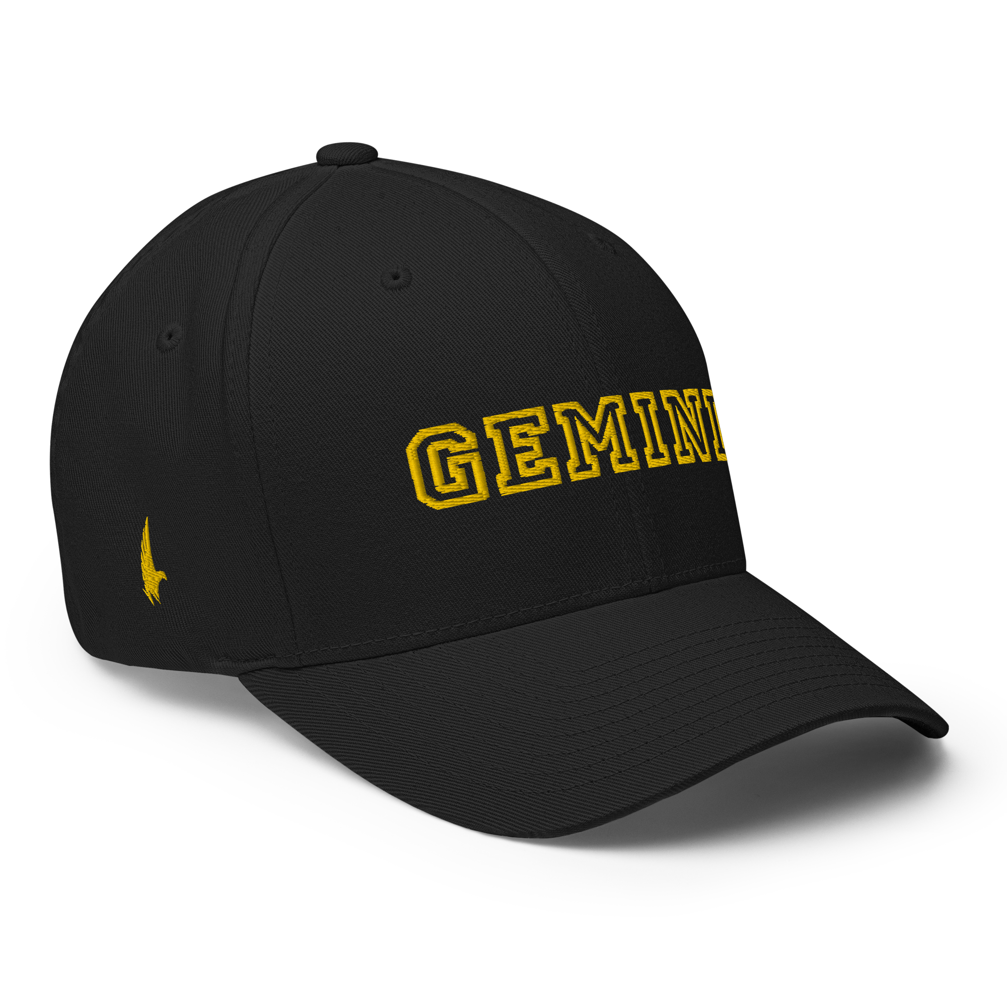 Gemini Legacy Fitted Hat Black - Loyalty Vibes
