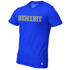 Gemini Legacy T-Shirt Blue Men's - Loyalty Vibes