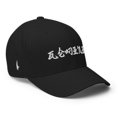 Gemini Rising Fitted Hat Black - Loyalty Vibes