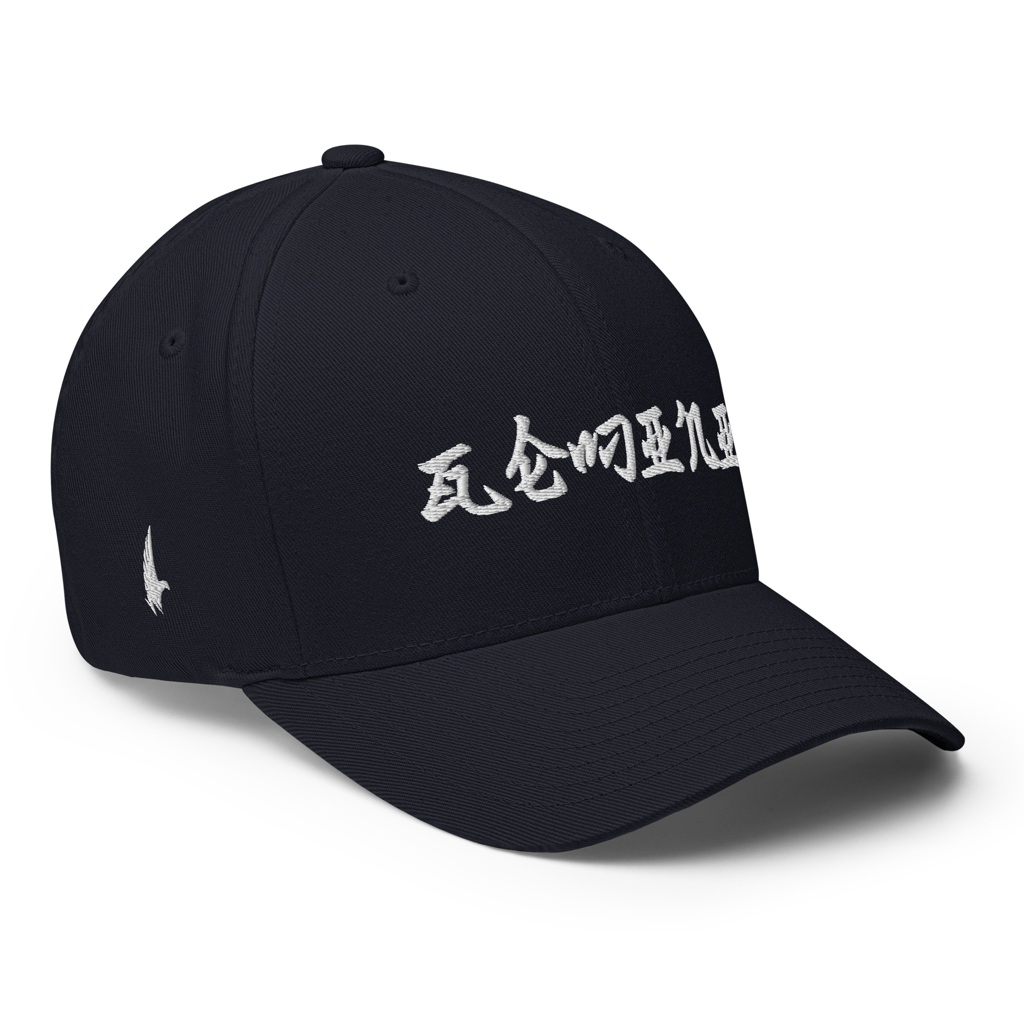 Gemini Rising Fitted Hat Navy - Loyalty Vibes