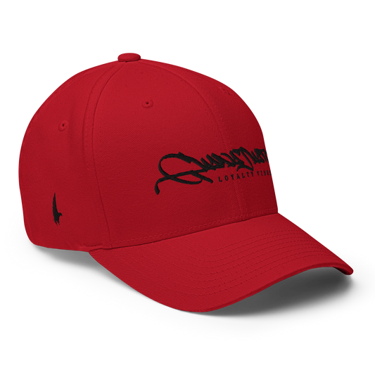Guanajuato Fitted Hat Red Black - Loyalty Vibes