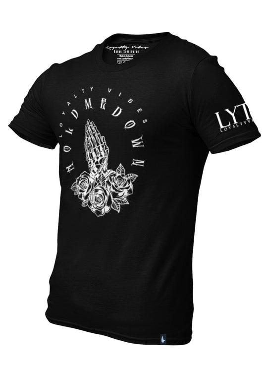 Loyalty Vibes Hold Me Down T-Shirt Black - Loyalty Vibes