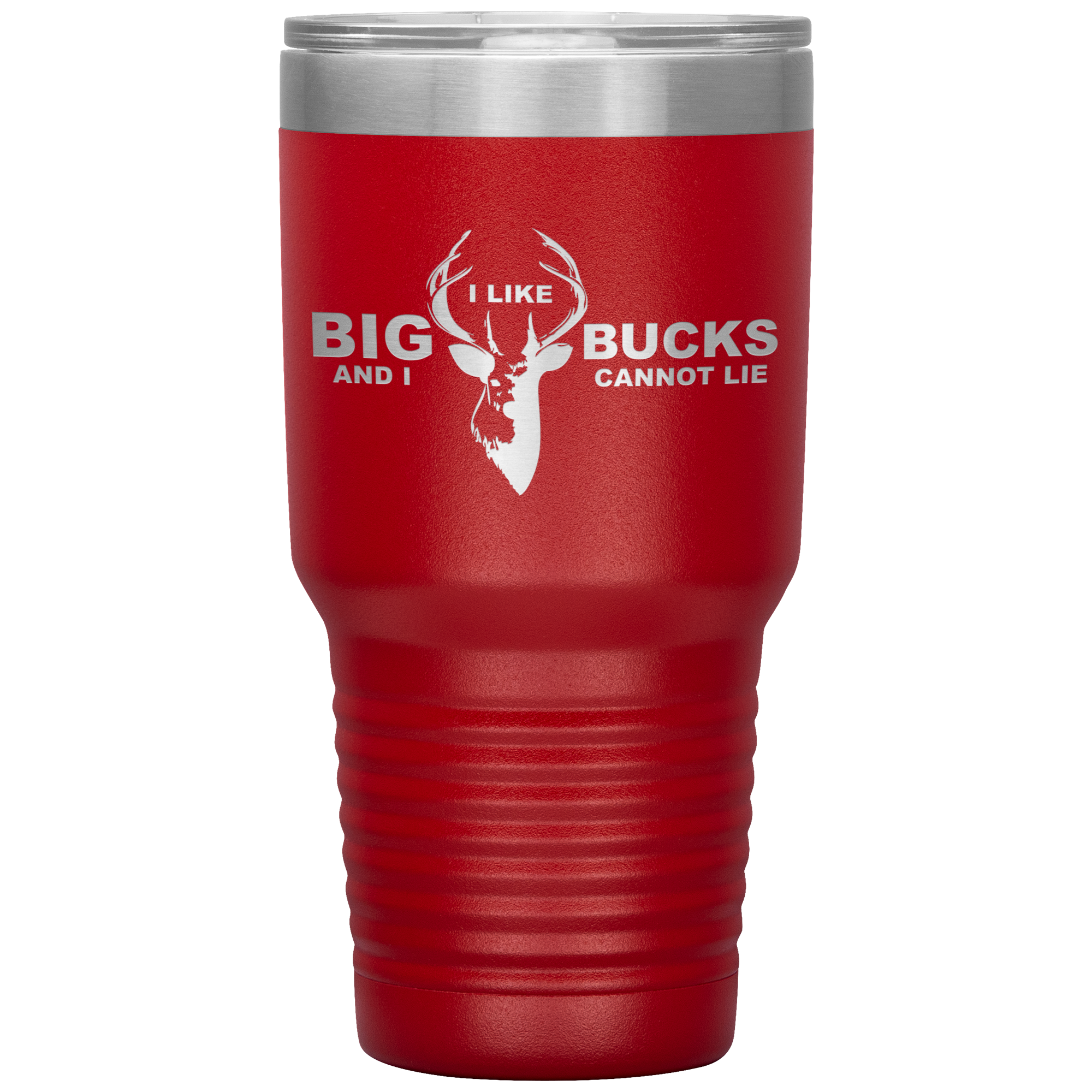 I Like Big Bucks And I Cannot Lie Tumbler Red - Loyalty Vibes