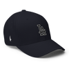 Loyalty Vibes LA Fitted Hat Navy - Loyalty Vibes