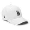 Loyalty Vibes LA Fitted Hat White - Loyalty Vibes