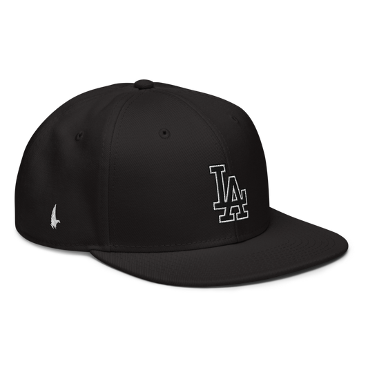 LA Snapback Hat Black - Loyalty Vibes