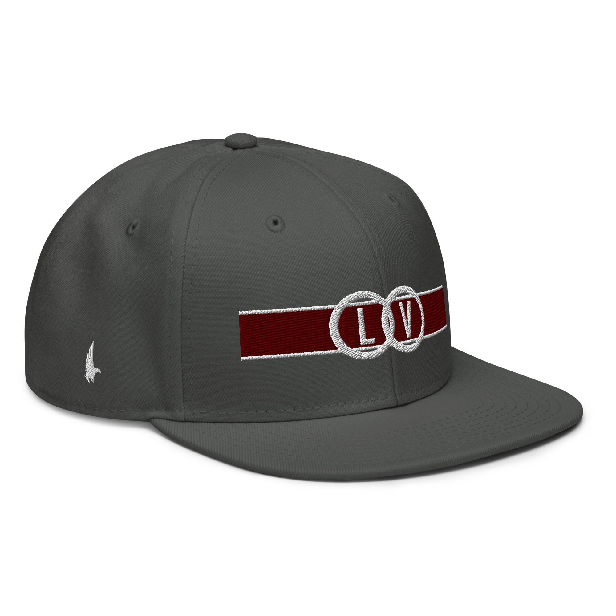 Labels Of Loyalty Snapback Hat Charcoal Gray - Loyalty Vibes