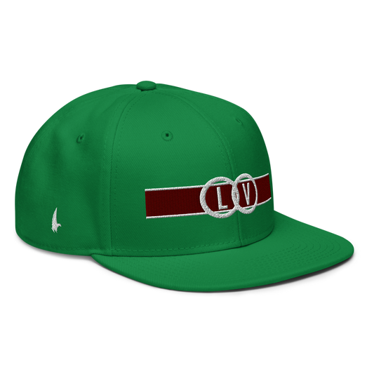 Labels Of Loyalty Snapback Hat Green - Loyalty Vibes