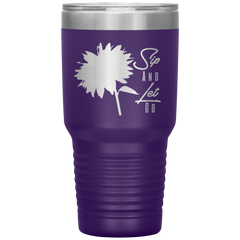 Sip And Let Go Tumbler Purple - Loyalty Vibes