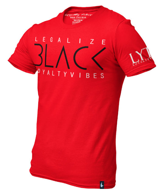 Loyalty Vibes Legalize Black Graphic Tee - Loyalty Vibes