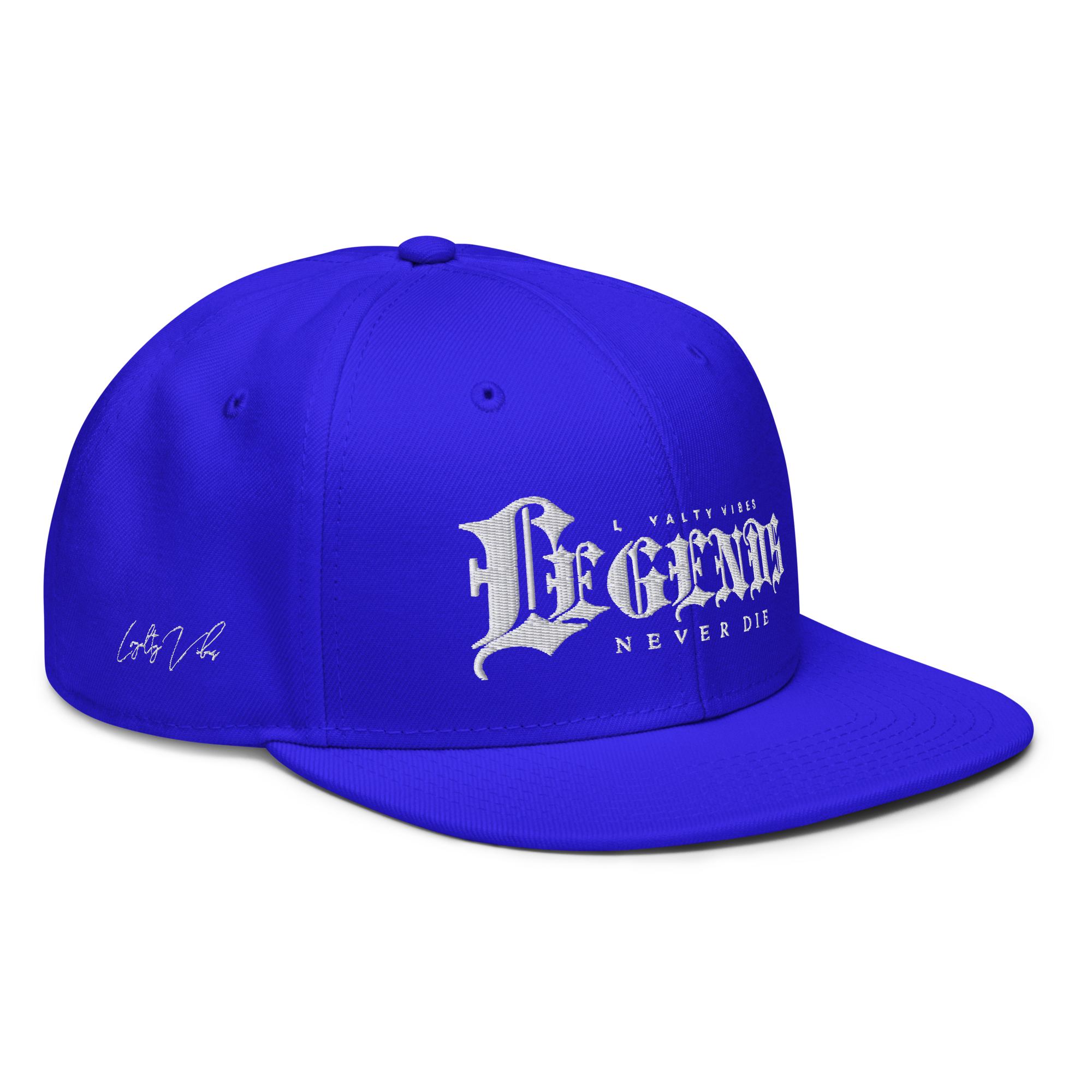 Legends Never Die Snapback Hat - Loyalty Vibes