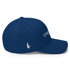 Lifestyle Logo Fitted Hat - Loyalty Vibes