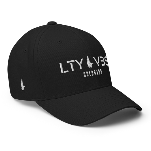 Loyalty Era Colorado Fitted Hat Black White Fitted - Loyalty Vibes