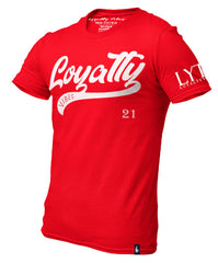 Loyalty Force Graphic T-Shirt Red - Loyalty Vibes