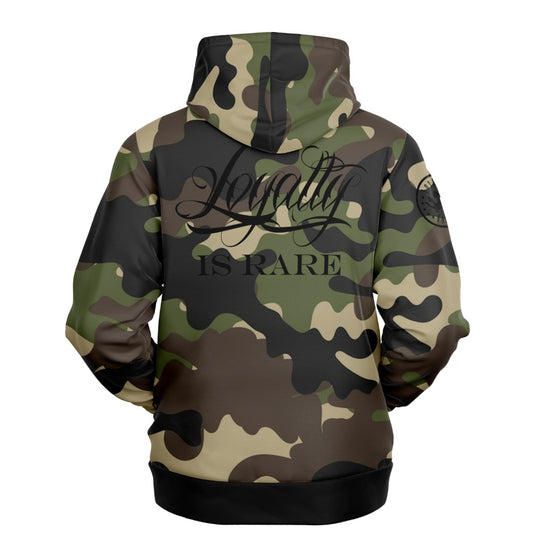 Loyalty Is Rare Camo Hoodie - Loyalty Vibes