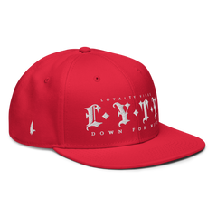 Down For Mine Snapback Hat Red OS - Loyalty Vibes