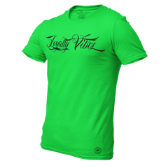 Collective T-Shirt Green Black - Loyalty Vibes