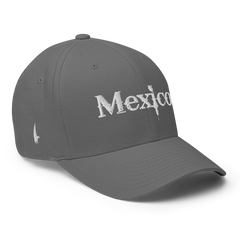 Mexico Fitted Hat Grey - Loyalty Vibes